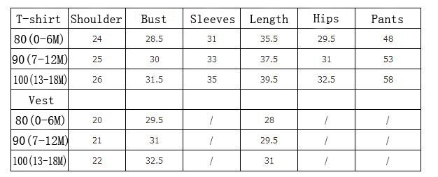3 sztuk/0-18 miesięcy/wiosna jesień odzież dla noworodka zestawy pan niemowlę garnitur niebieski pled T-koszula + spodnie + kamizelka chłopcy niemowlę ubrania BC1060
