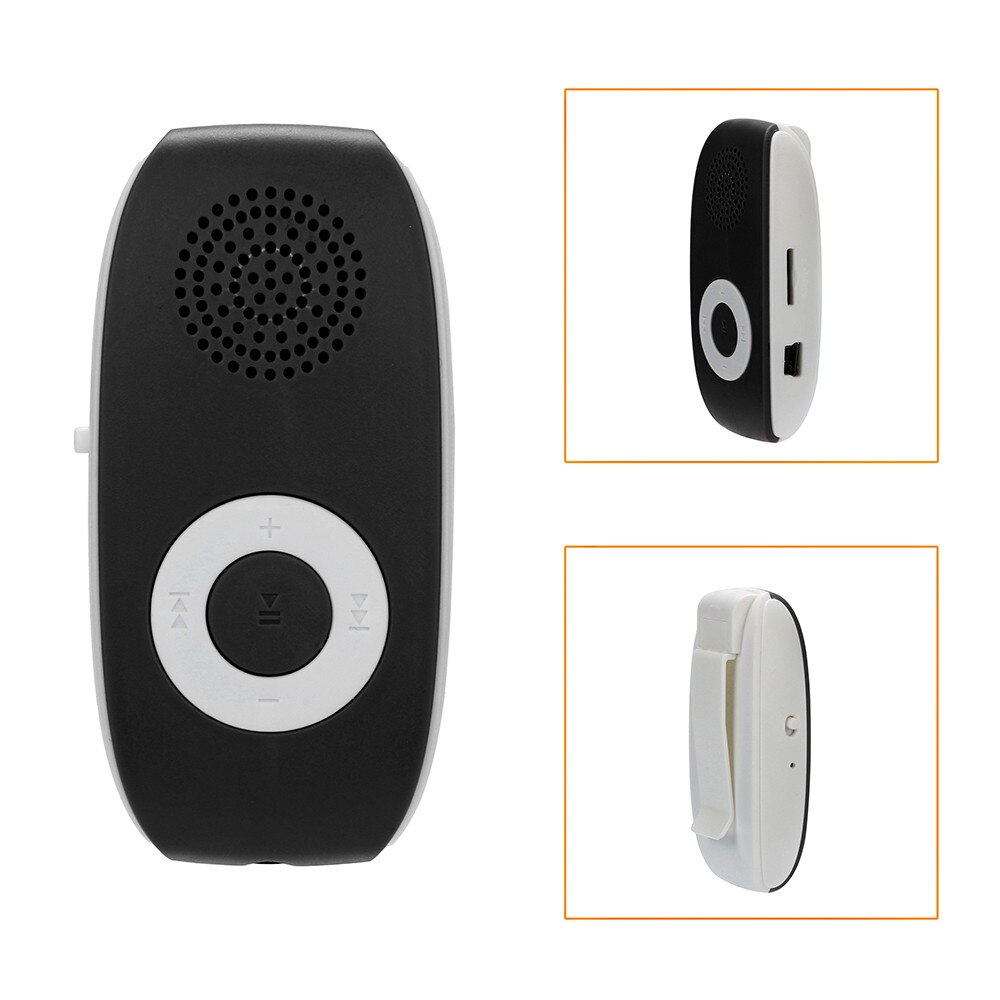 Productos más vendidos de , reproductor de MP3 con Clip USB, compatible con tarjeta SD TF, 32GB, multimedia de música deportiva, altavoz incorporado,