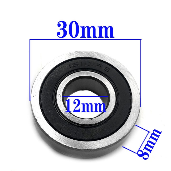 2 uds 16101 RS 16101RS sección delgada rodamiento 16101 12x30x8 16101-RS