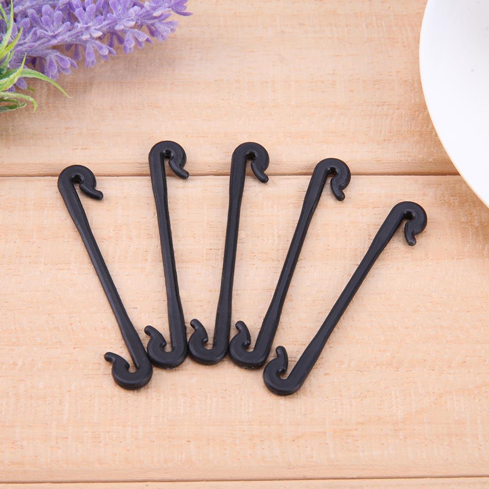 50/200pcs Vines Fastener Tied Clips Buckle Hook Garden Plant Vegetable Grafting Clips Grape Support Vine Clips Fixed Buckle Hook