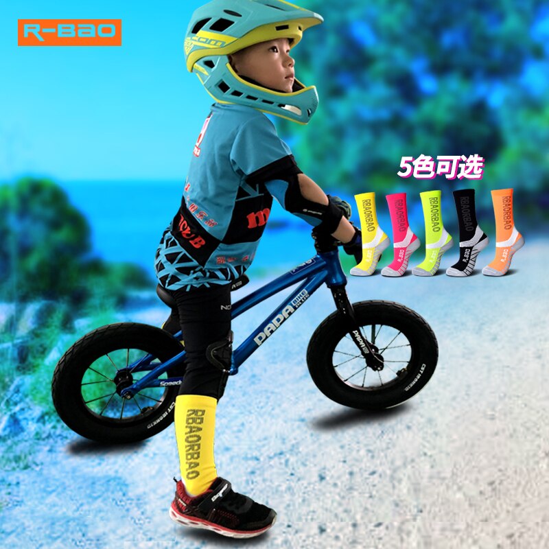 2-8 years old children balance car stockings cycling bicycle socks