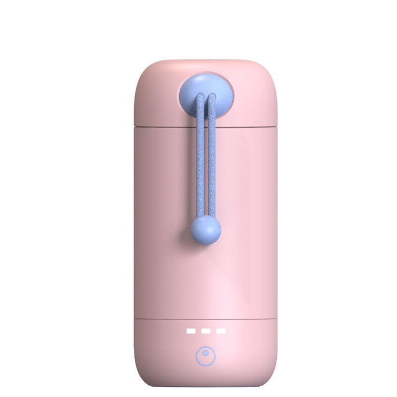 ZK35 Mini Yoghurt Maker Huishoudelijke Diy Automatische Yoghurt Maker Yoghurt Gereedschap Keukenapparatuur Roestvrij Staal 3 Versnelling Aanpassing: Roze