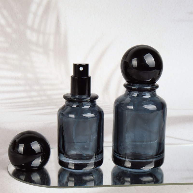 30/50/100ml Empty Glass Spray Bottle Screw Sprayer Fine Mist Portable Perfume Dispenser Reusable Cosmetic Bottle