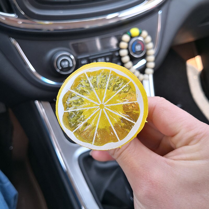 Zitrone bilden Auto klimaanlage entlüften Klemme feste Aroma Auto Export parfüm, Auto Styling innen zubehör