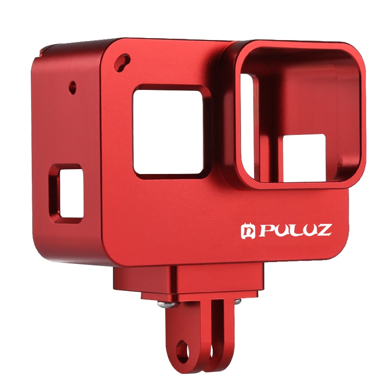 Puluz hard sak til gopro helt 7 svart 6 hus skall beskyttende bur + forsikringsramme hus til gå pro helt 5/6 helt
