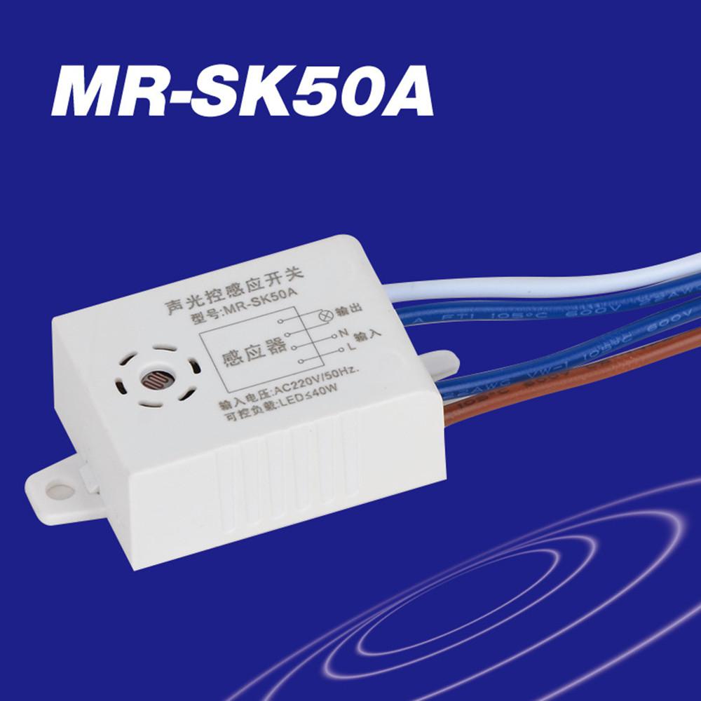 Opvaskemaskine led intelligent lydlyssensor kontrolkontakt