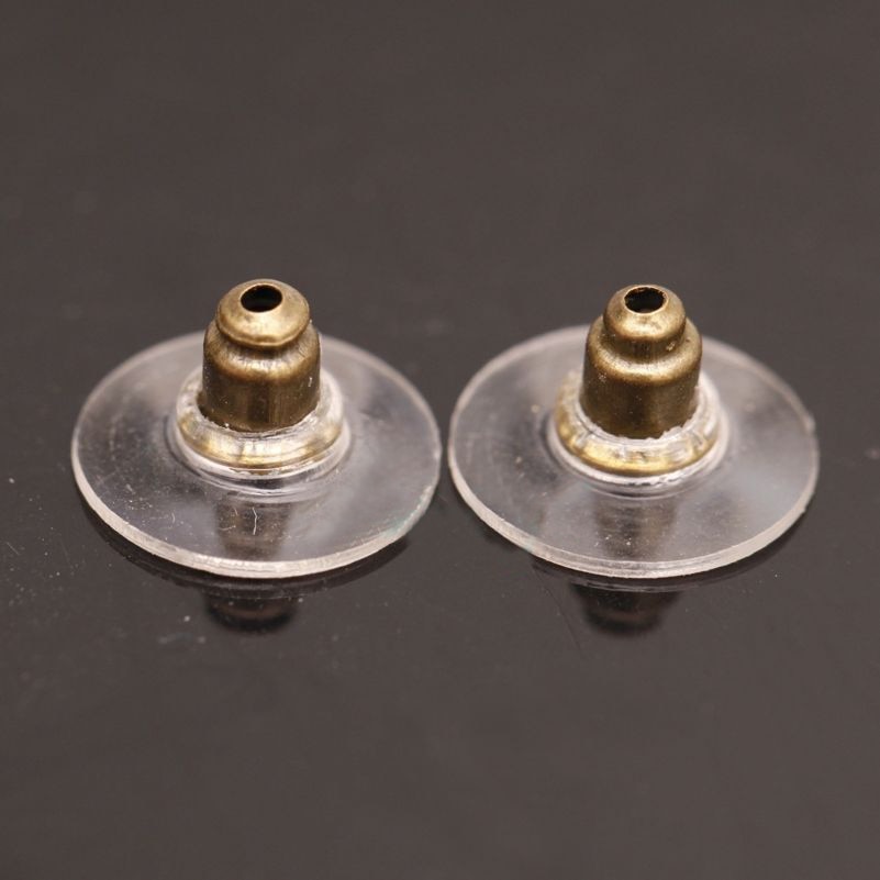 30 teile/los Legierung Ohrring Stopper Stöpseln Zucht Ohrring Stopper Zurück Stecker DIY Schmuck Erkenntnisse Zubehör Machen