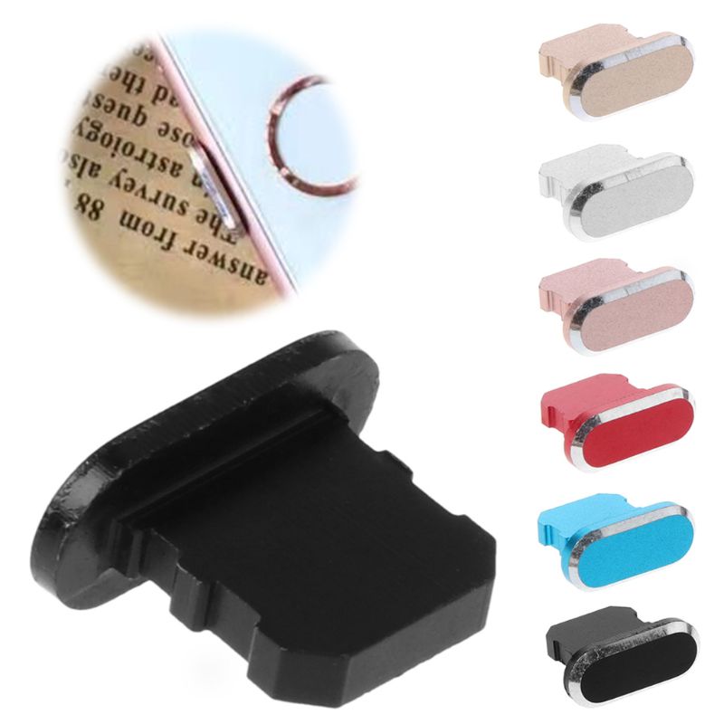 Staub Stecker Stopper USB Lade Port Staubdicht Abdeckung Schutz Metall für iphone 8 x XR XMAX Smart Telefon Zubehör