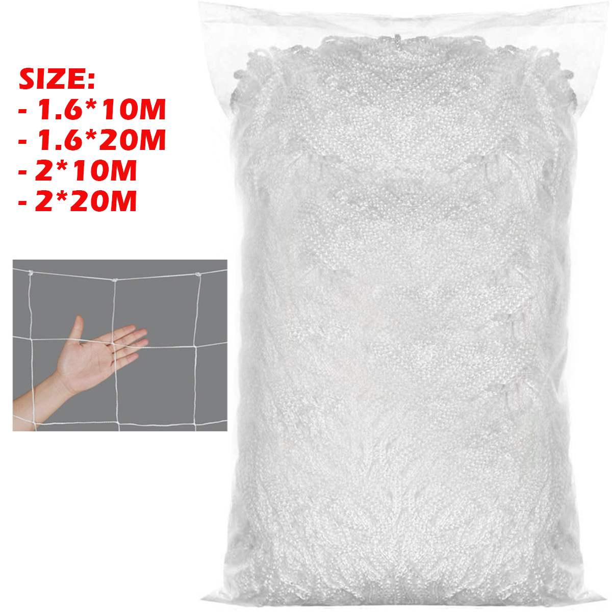 Polyester Plants Garden Vine Trellis Weaving Net Trellis Netting Plant Support Climbing net Heavy-Duty 1.6x10/1.6x20/2x10/2x20M