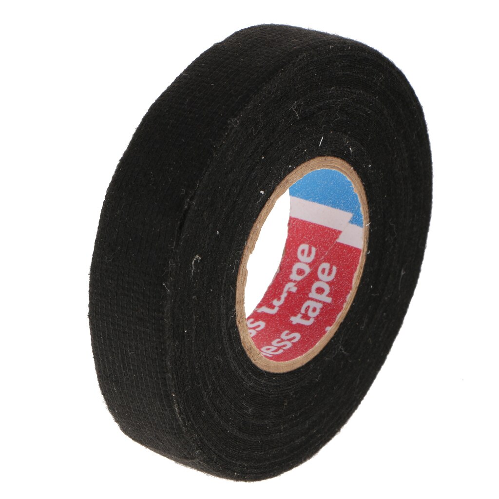 100x8mm Adhesive Cloth Fabric Tape Cable Loom Wire Harness Wrap For Car Auto