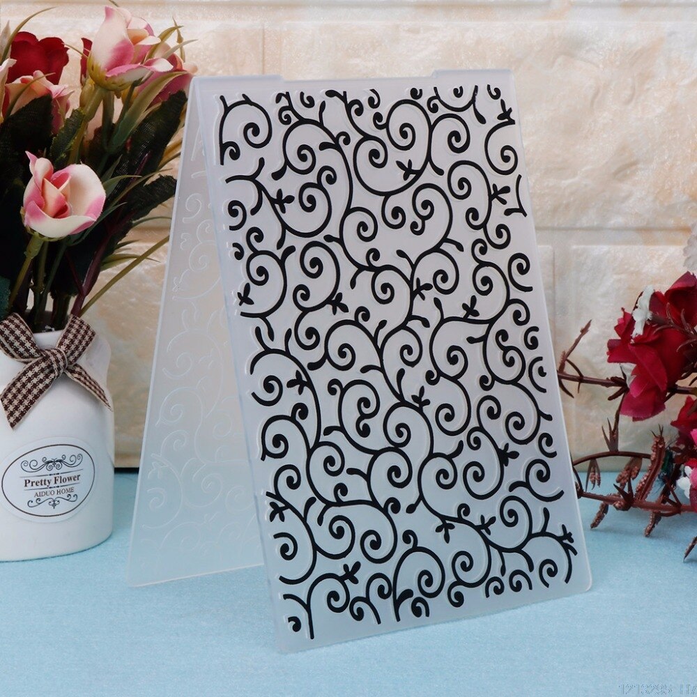 Plastic Embossing Folder Template for DIY Scrapboo... – Grandado