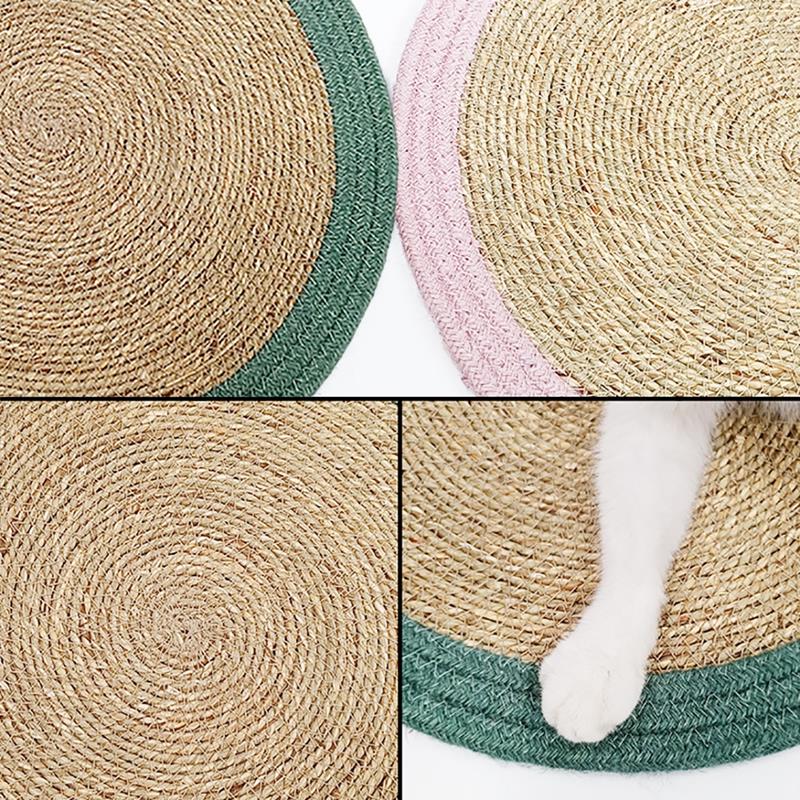 Tapis à gratter en coton pour chat et chien, 1 pièce, résistant aux rayures, accessoire de sommeil pour chaton, fournitures pour animaux domestiques