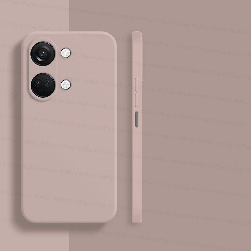 Dla OnePlus Nord 3 5G etui OnePlus Nord 2 3 5G Obudowa odporna na wstrząsy Płynny silikon TPU Tylna obudowa telefonu OnePlus Nord 3 5G: aluminium / Różowy