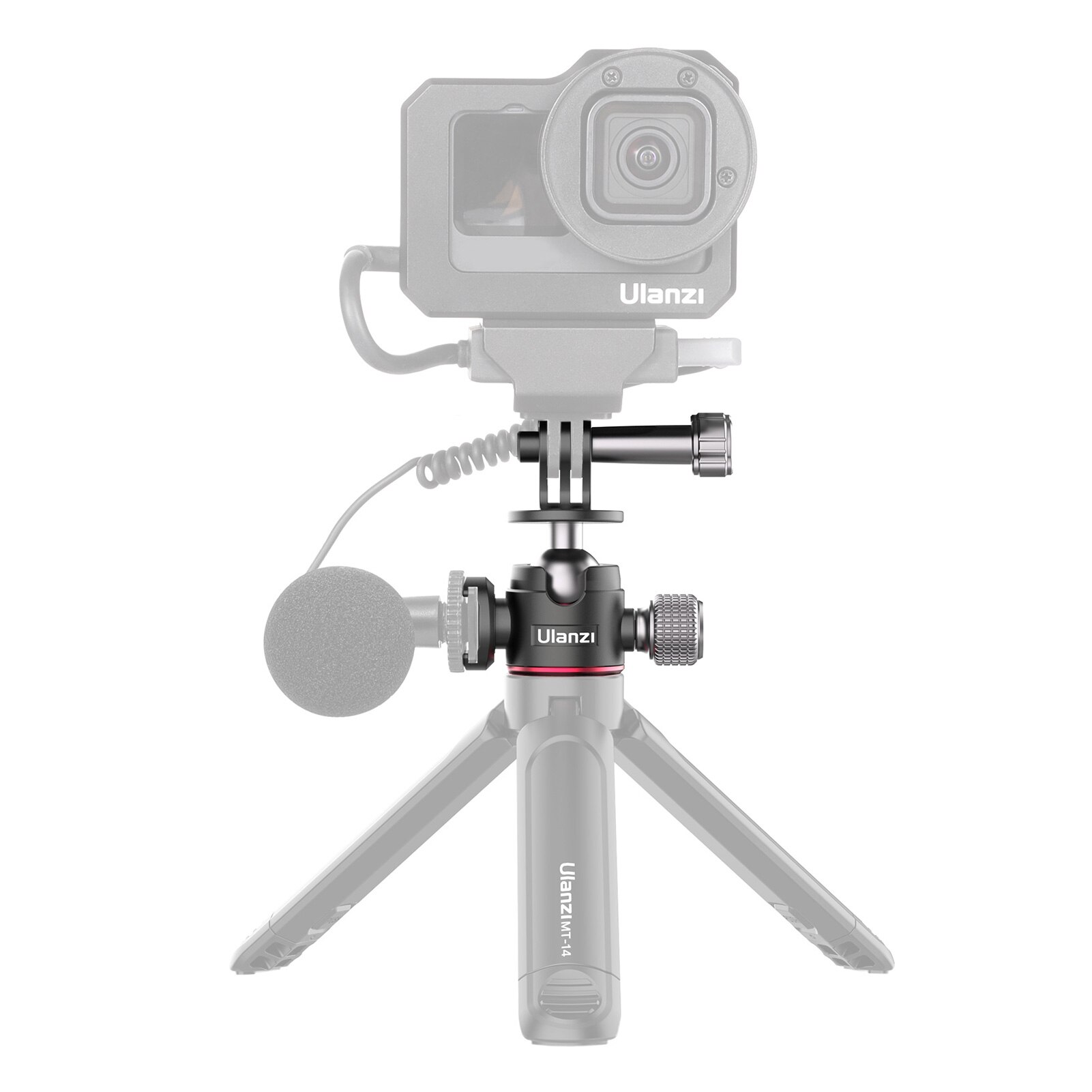 Andoer Camera statief 168 cm draagbaar fotografie statief monopod van