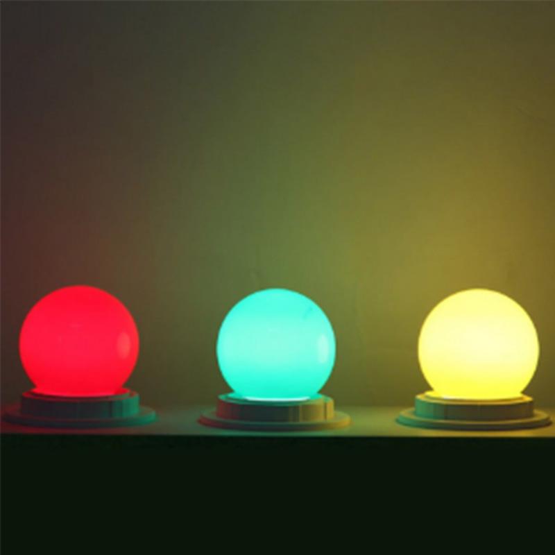 E27 LED Colorful Light Bulb Bombillas LED Screw Neon SMD2835 Global Lamp DJ Disco Party Christmas Lights 220V LED Bulbs