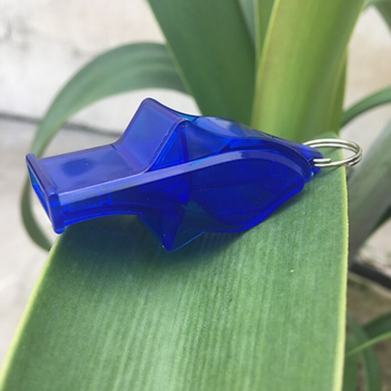 1Pc Plastic Whistle Soccer Basketball Referee Whistle Outdoor Sport Cheerleaading Whitle Outdoor Survival Whistle Tool