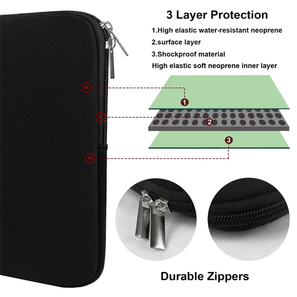 Wysokiej jakości torba na laptopa Kolorowe torby na notebooki Przenośna torba na laptopa Ultracienkie torby ochronne na laptopa dla Macbooka HP Dell Lenovo