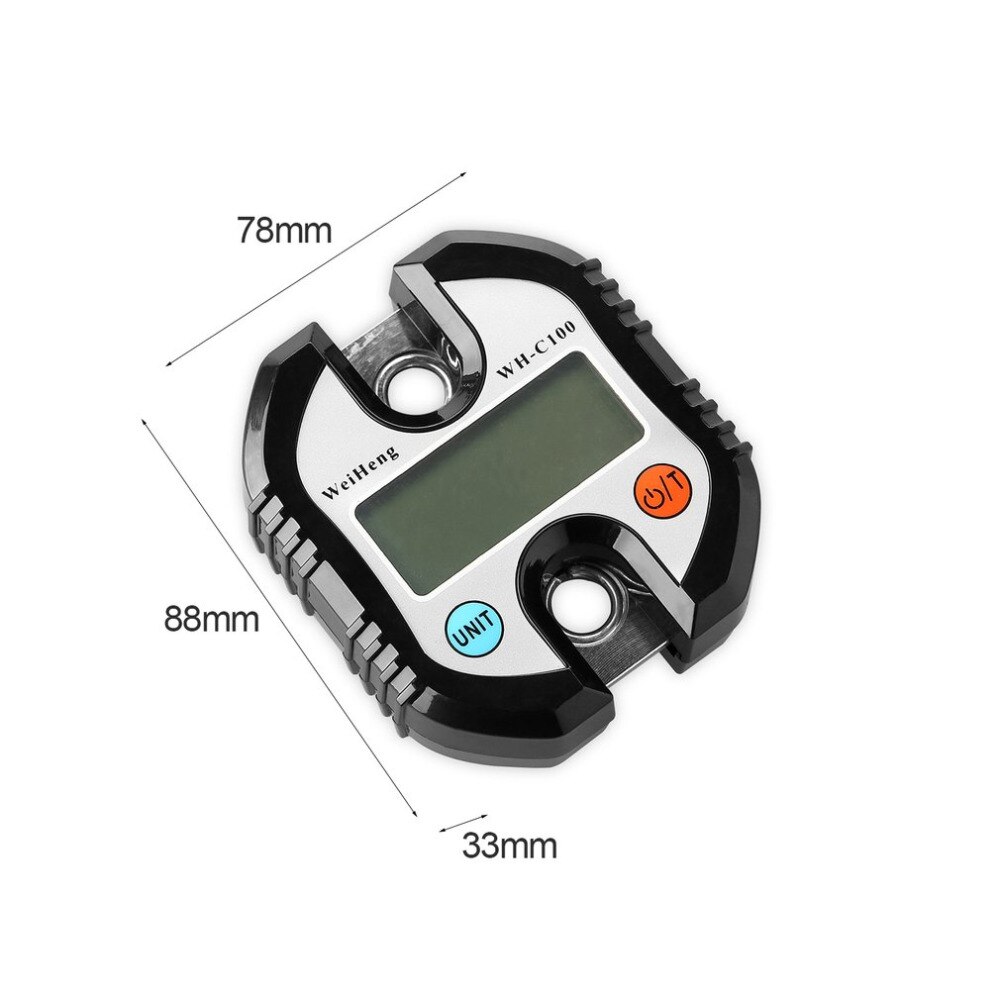 Portable Electronic Digital Scale 150kg x 50g Scales Weighing Luggage Balance Hanging Crane LED backlight With Heavy Duty Hook