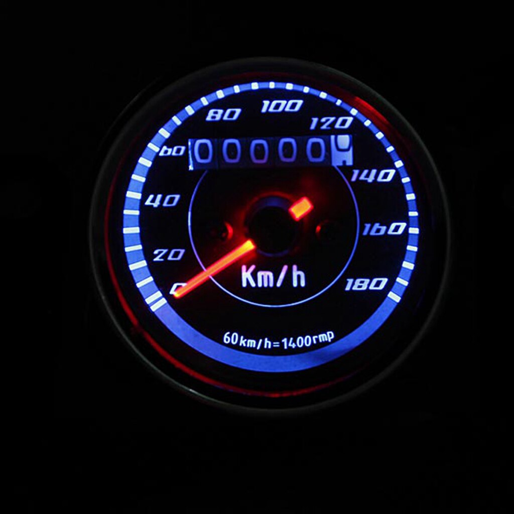 LED Multi Function Odometer Speedometer Assembly For Motorcycle