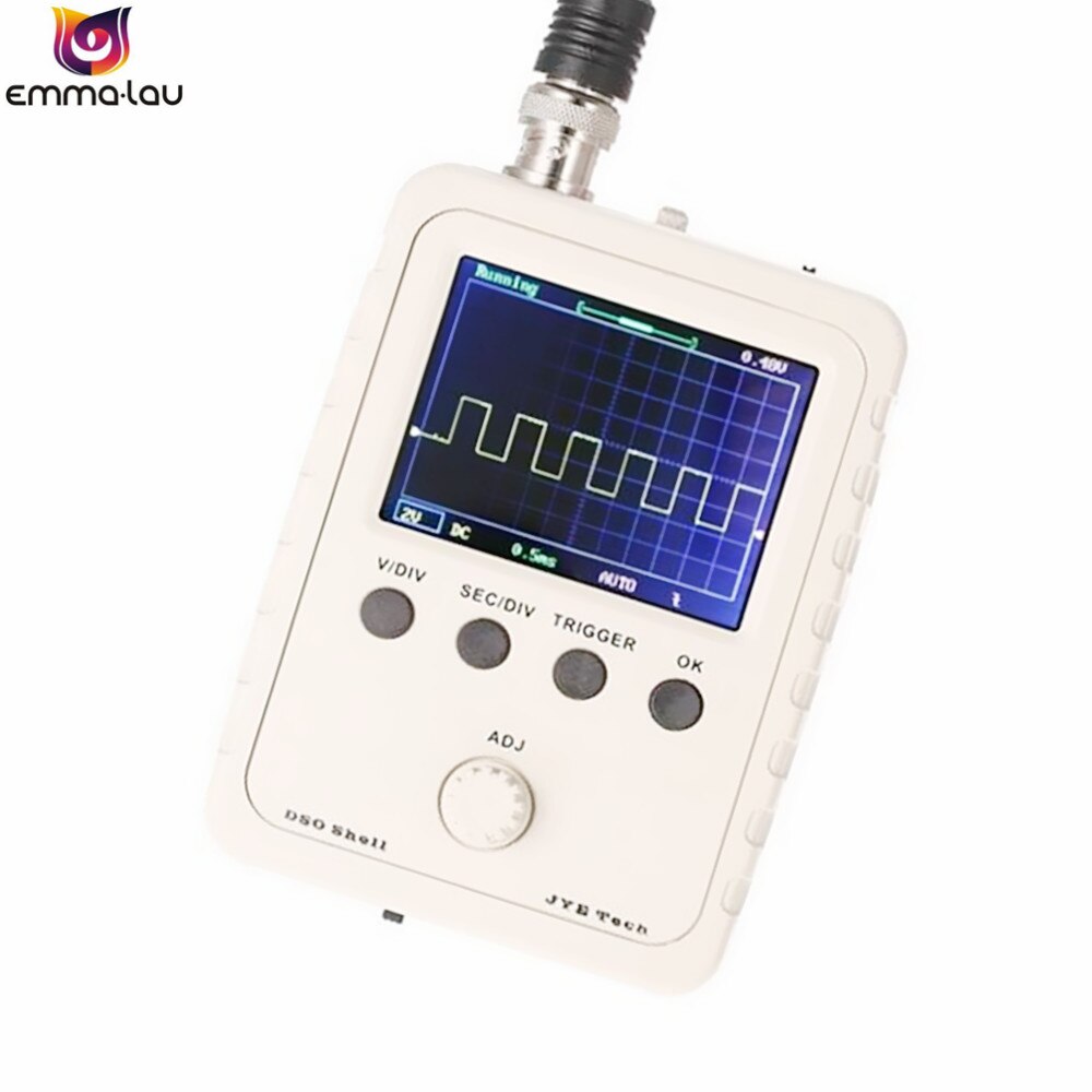 Original 2.4" TFT DSO150 15001K DSO Shell Oscilloscope Diy Kit Pocket Digital Oscilloscope Learning Kit (DSO138 Upgrade)