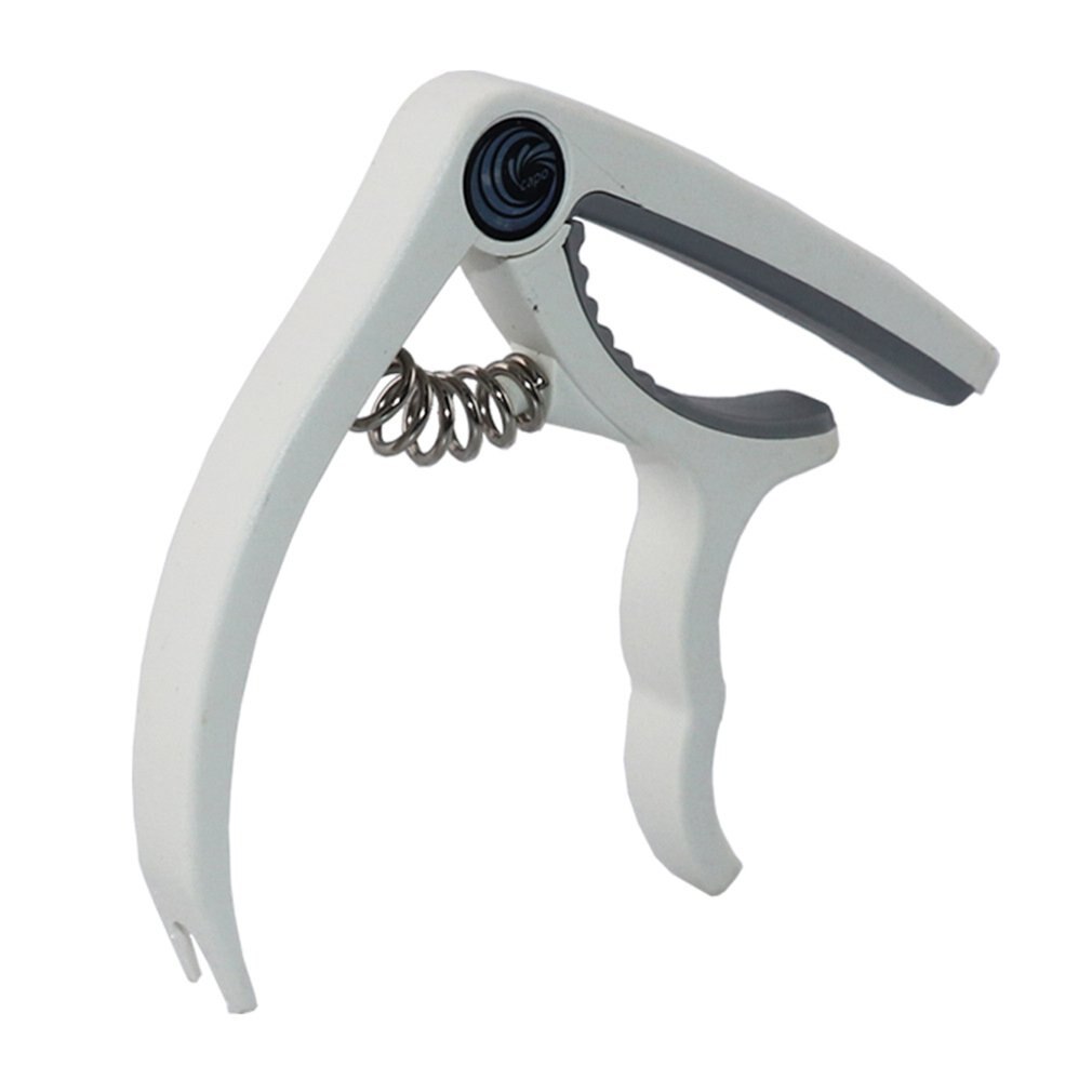 Capodastre Universel pour Guitare Électrique, Classique et Acoustique, Changement Rapide, Clé de Serrage en Alliage d'Aluminium, Accessoires de Musique: type2 white