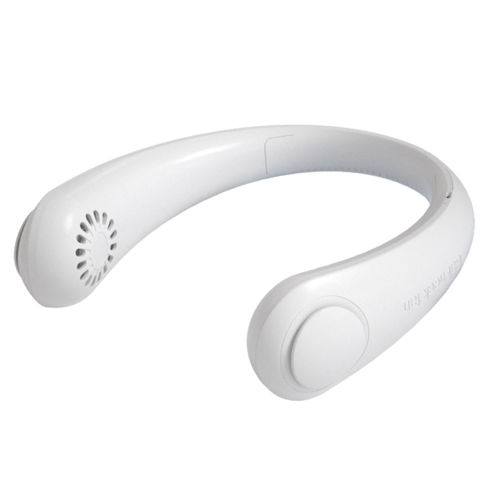 Neck Fan, USB Rechargeable, 3 Speed Adjustable, Handsfree Bladeless Cooler: White