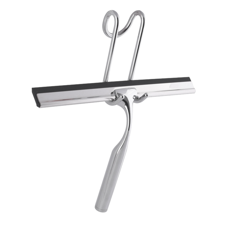 Glass Wiper Stainless Steel Window Wiper Car Bathroom Glass Cleaning Glass Wiper: Default Title