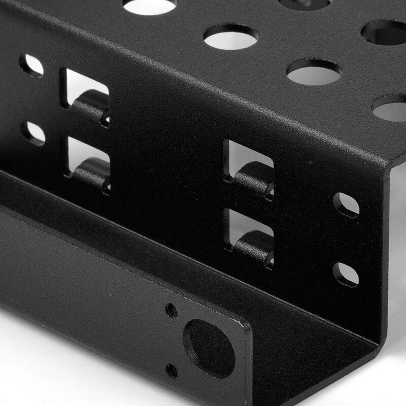 En-Labs Aluminium 2 Bay 2.5 "SATA HDD SSD dock naar 5.25 beugel montage Kit 2.5 5.25 harde schijf bracket adapter converter