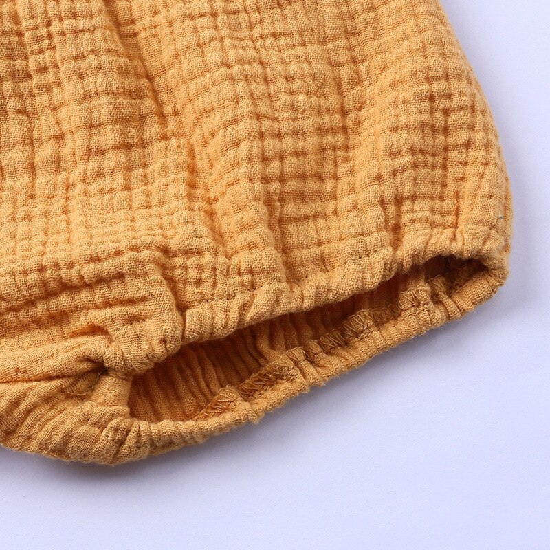 Zomer Baby Chiffon Casual Grote PP Shorts Baby Effen Kleur Katoen Linnen Bloeiers Peuter Meisjes Brood Broek