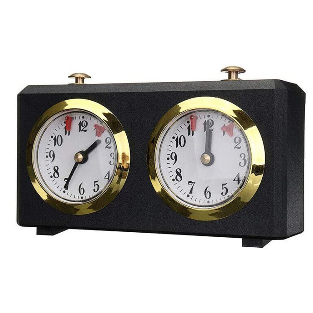 Schaakklok Timer Mechanische Schaakklok Vintage Game Timer Count Up/Down Draagbare Voor Schaakspel