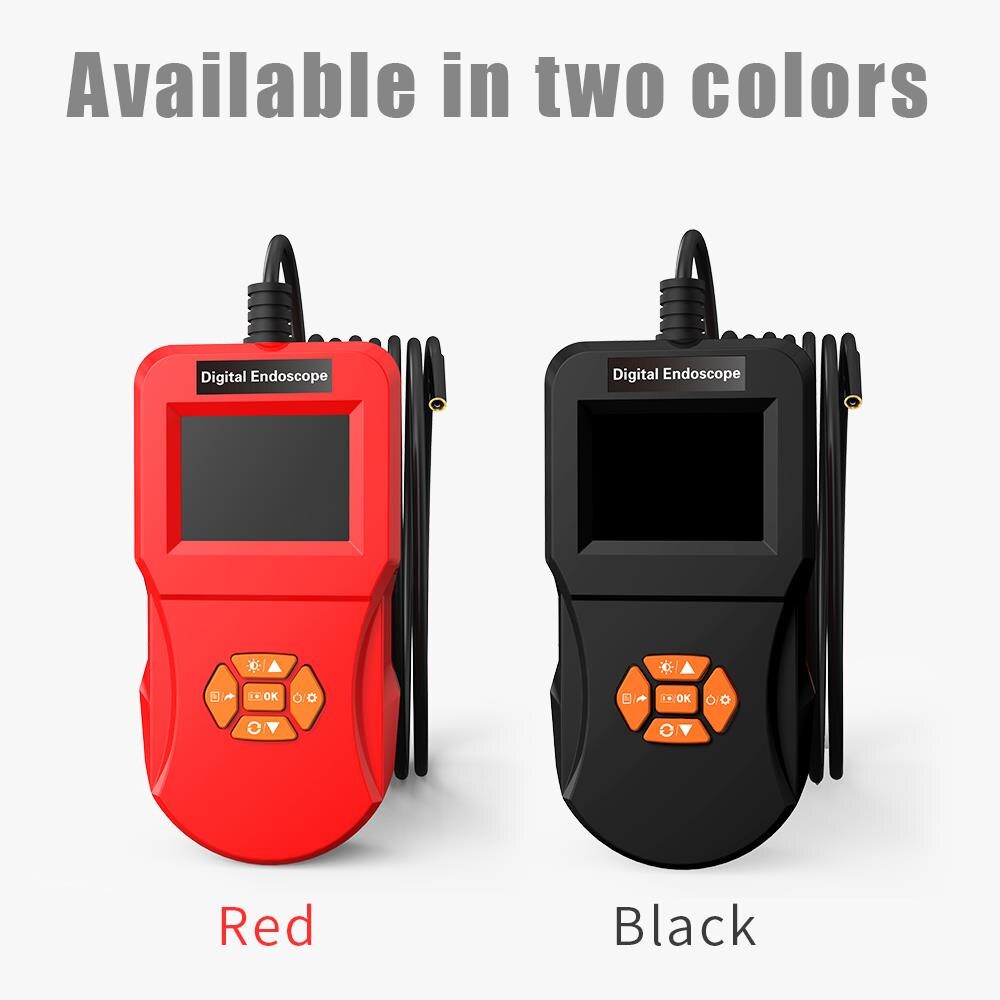 IP67 Waterproof Endoscope HD 2.4 Inch Screen Camera Digital Detection Endoscope Handheld Endoscopes With Adjustable Led Lights