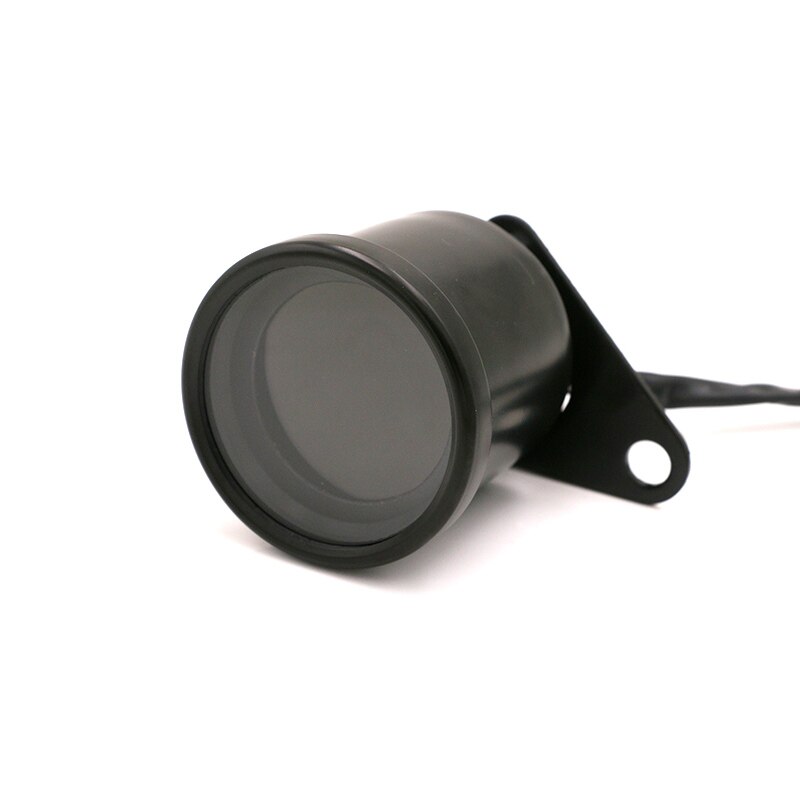 Universal Motorcycle Digital Motorcycle Speedometer Retro LCD Odometer Cafe Racer Tachometer indicator Scooter ATV Meter: Black