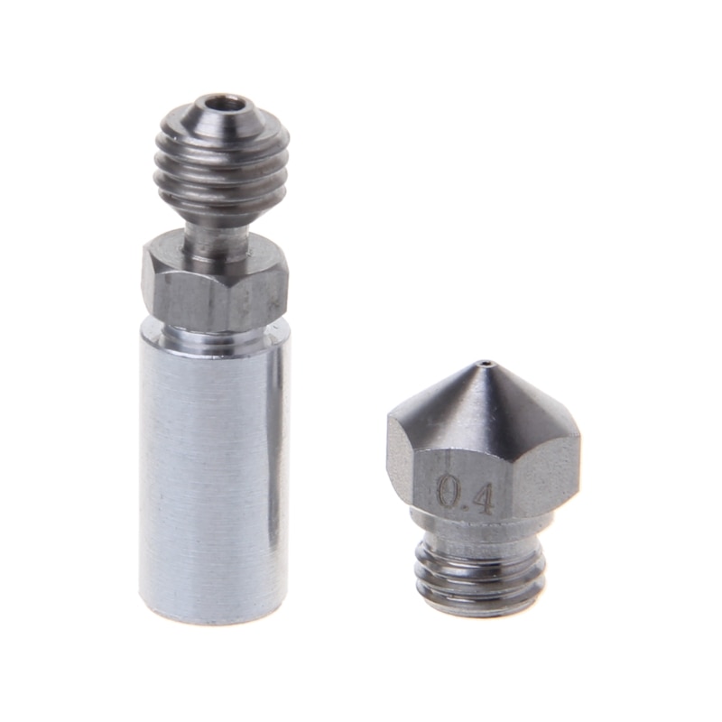 Mk10 volledig metalen hotend-kits  m7 spuitmonden 0.4mm 1.75mm thermische barrièrebuizen