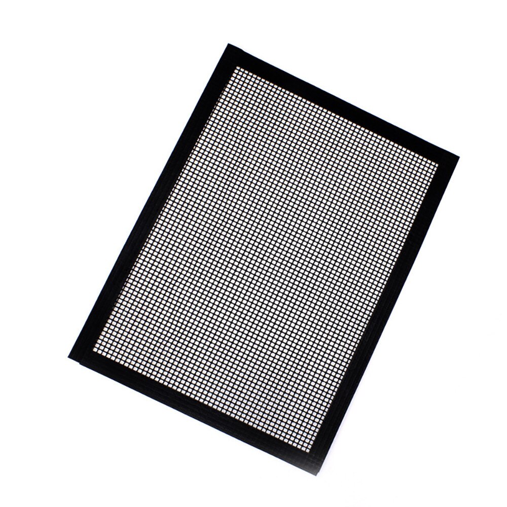 1pcs BBQ Grill Mat Mat Anti-aanbak Pad Fiberglass Grill Pad Grill Folie Tool Bakken op Gas Hittebestendige: Black C