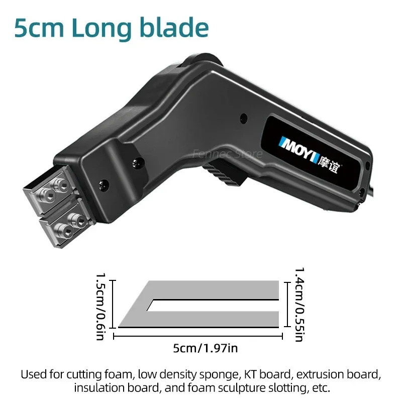 Electric Cutter Knife Cutter Plastic Cutter Tool Pearl Cotton Sponge -melt Knife Tool DIY Cutting Machine: grey / US