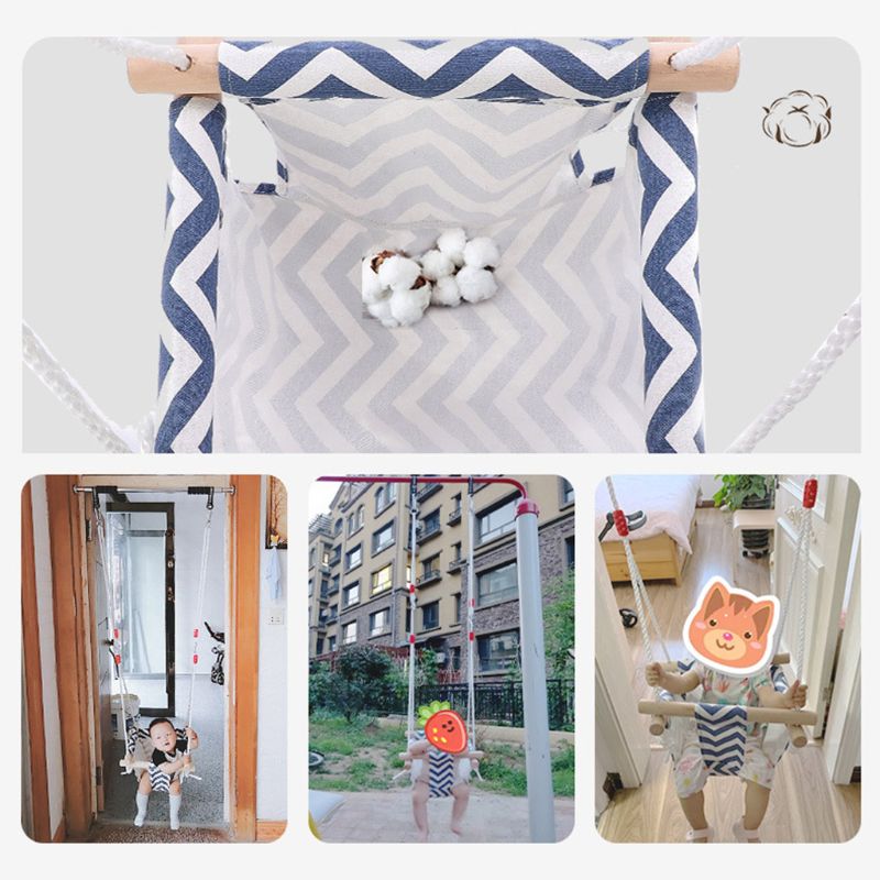 Columpio de seguridad para bebé, silla hamaca colgante, cesta oscilante, juguete para niños de guardería
