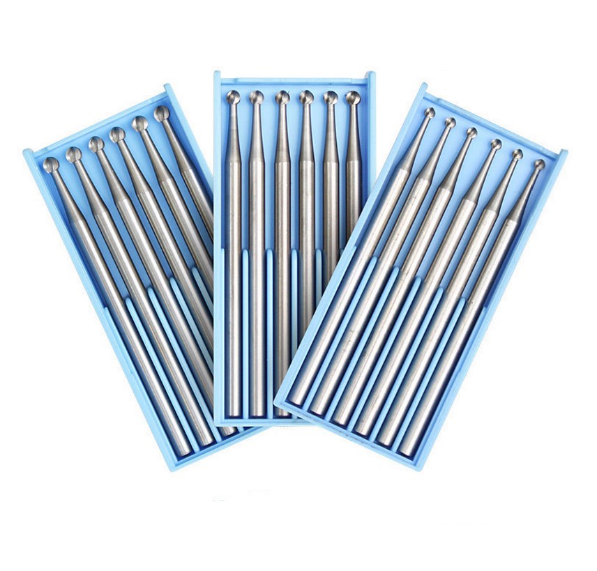 6pcs Jewelry Gems Setting Bur Round Cutting Burs Jewellery Tools Graving Jewelry Burrs