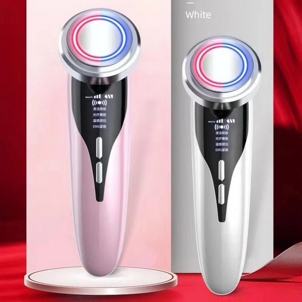Washing Instrument Electric Iron Facial Washing Tightening Spa Facial Cleanser Remover Device Beauty Massager ultrasonic beauty