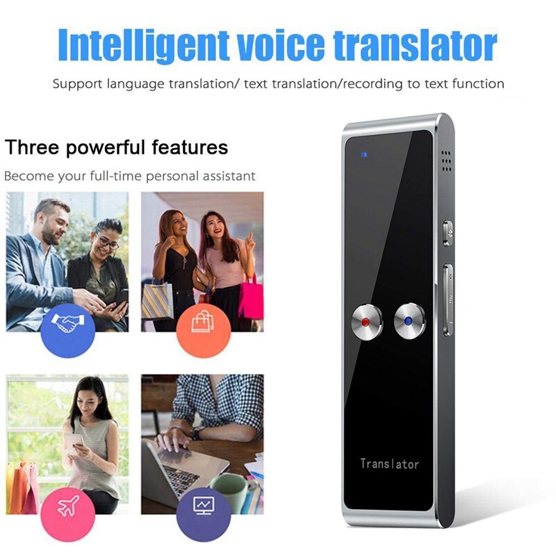 Smart Translator Device Instant Translator 69 Languages Photo Translation for Learning Travel Business Meeting