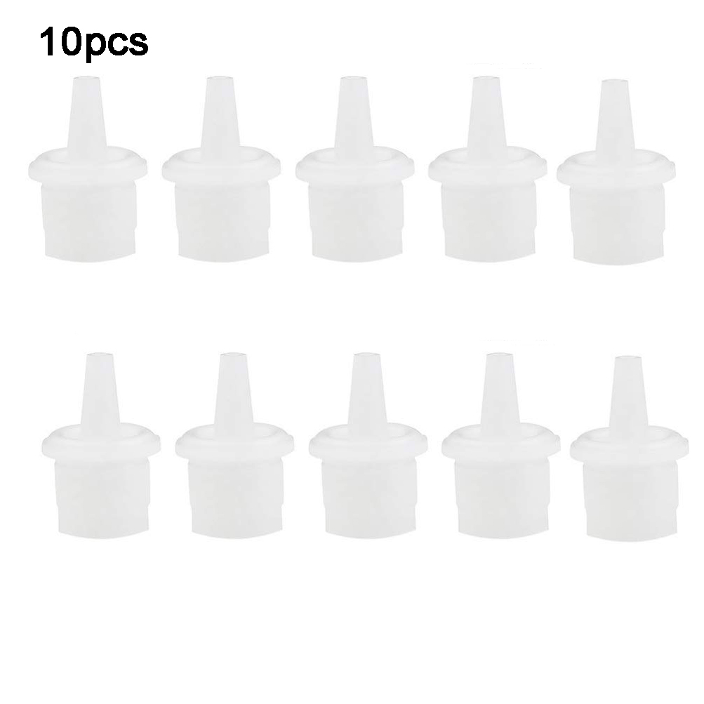 Wimpers lijm lijm cap Universele Wimperlijm Vervanging Fles Mond Hoofd Mondstuk Speciale Plug Lijm Gebruik Anti-Blocking: Marineblauw