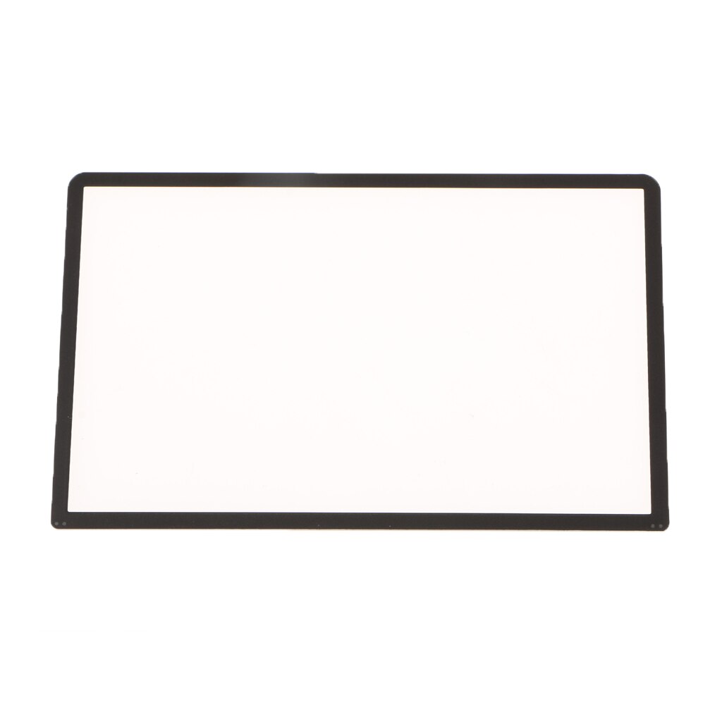 Vervanging Black Top Screen Frame Lens Cover Lcd Screen Protector Compatibel Met Nintendo 3DS Xl Ll (1 Pc)