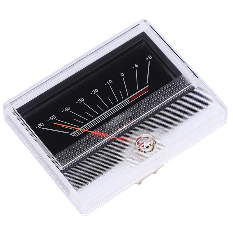 TN-90A-BGB-S0538 Mini High Accuracy VU Meter DB Amplifier Level Audio Meter with Backlight for DIY Home Audio