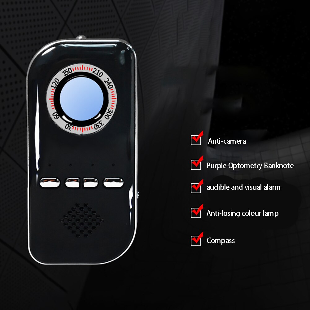 K300 Reizen ABS Infrarood Camera Detector Handheld Alarm USB Opladen Draagbare