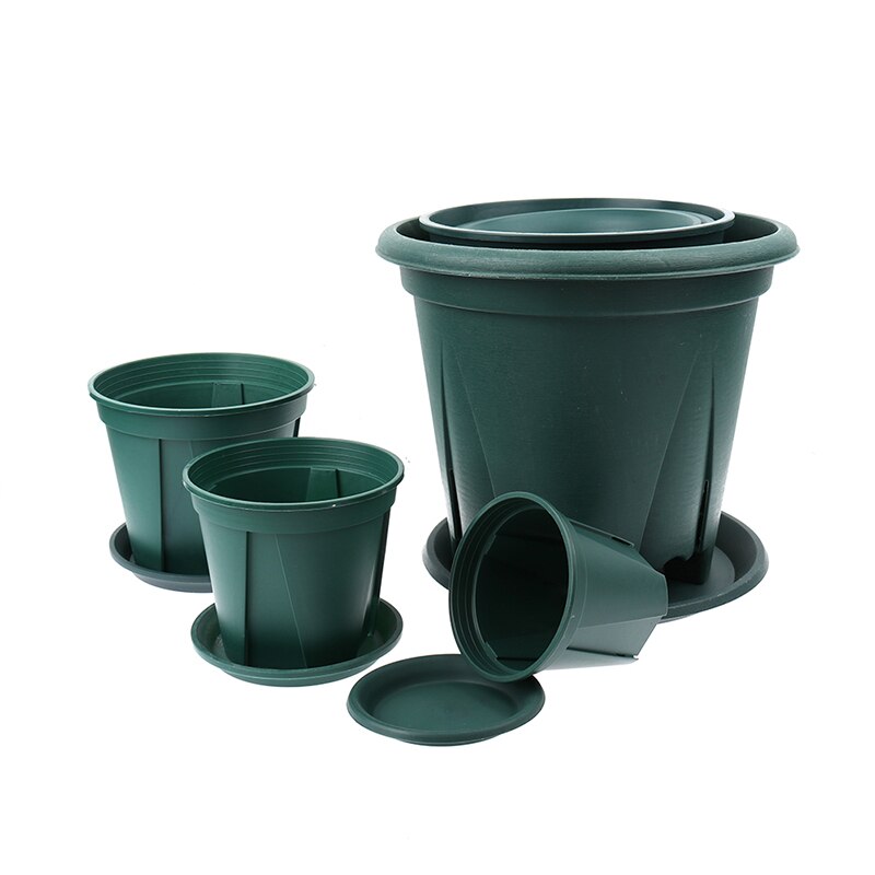 Plastic root flower pot Planter large seedling tray nursery succulent plant Transplant pot Container for Home Garden Decoration