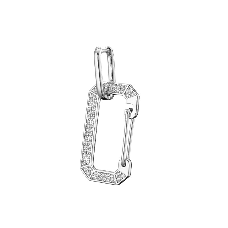 Hecheng, 1pc, colorido cz buraco gota brinco, atacado, para mulher, acessórios de jóias geométricas: 0