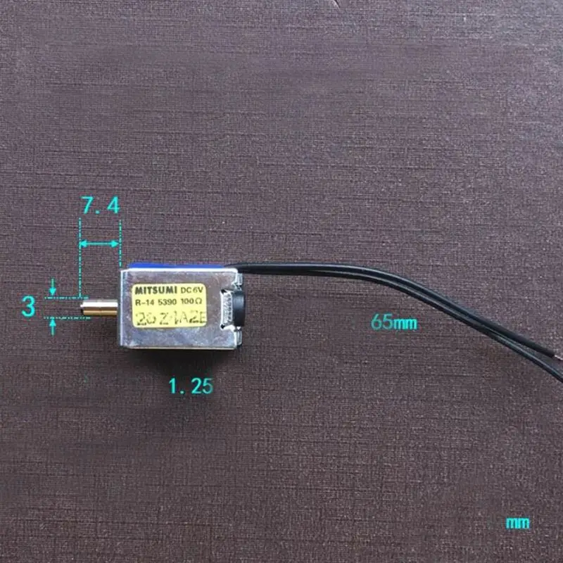 DC 6 V Einweg-Einweg-Elektroniksteuermagnet-Abluftventil für Blutdruckmessgeräte, Instrumente, со • 02, клап
