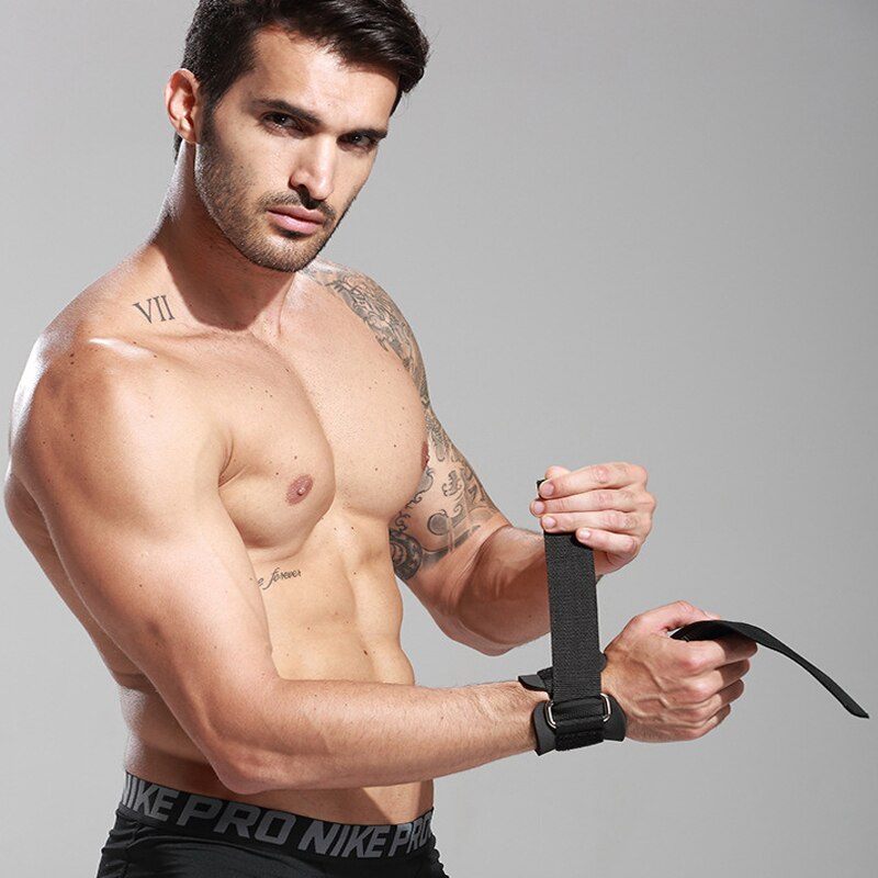 1 Pza gimnasio entrenamiento poder correas para levantamiento de peso envolturas Barra de mano soporte de muñeca