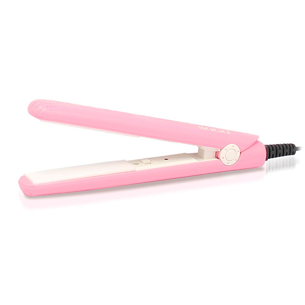 Lisseur de cheveux de voyage en céramique, confortable, puissant, portable, sûr, moderne, couleurs, lisseur de cheveux