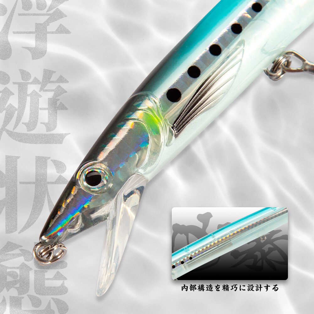 Hunthouse Sandeel jerk Minnow Vissen Lokt 143mm 173mm 208mm Lange Casting Drijvende Lokken jerkbaits pesca LW402