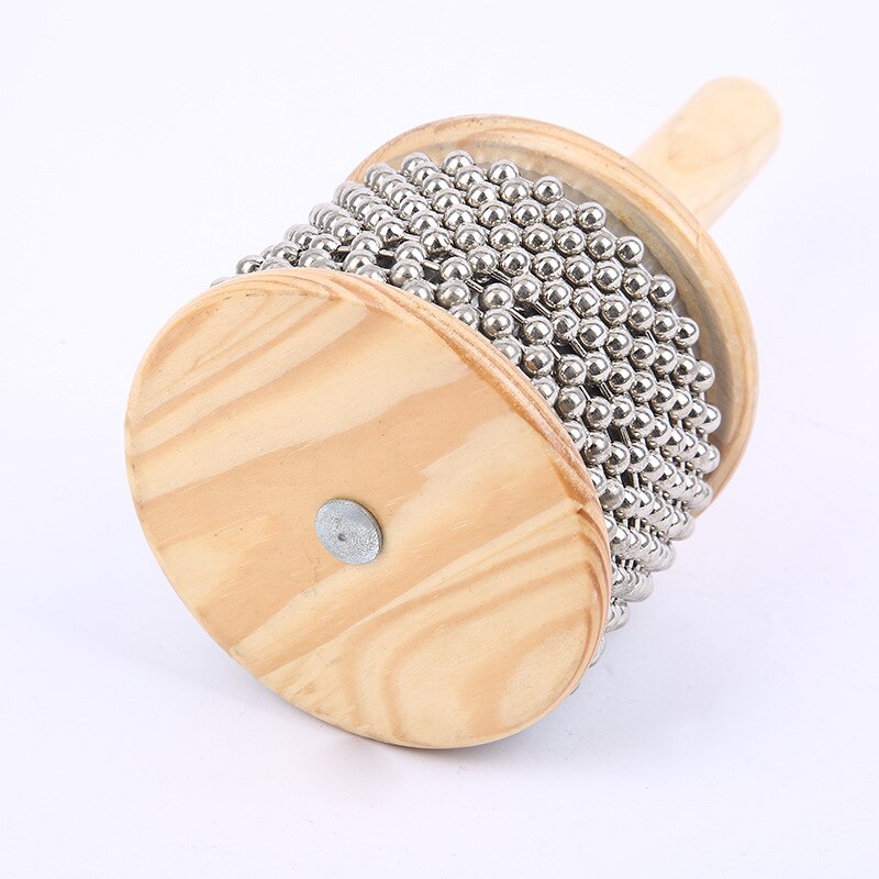 S/M/L Size Wood Wooden Cabasa Student Children Kid Instrument Pop Hand Shaker Percussion Band Tool